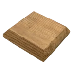 Softwood Chamfered Post Cap Treated Brown 32x95x95