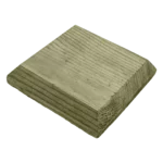 Softwood Chamfered Post Cap Treated Green 32x95x95 (for 75x75 post)
