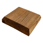 Softwood Chamfered Post Cap Treated Brown 32x120x120