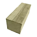 HG Spruce Green Treated Square Fencepost 75x75x1.8