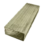 HG Spruce Green Treated Fence Rails 38x75x3.6