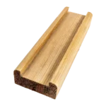Brown Treated Baserail c/w 10x42 Groove and infill 32x66