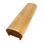 Brown Treated Handrail c/w 10x42 Groove and infill 44x66