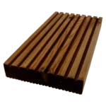 Brown Treated Dual Decking Castle/Reeded Profiles