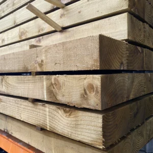 HG Spruce Green Treated Sleeper 125x250x2.4 CoC Certified Available