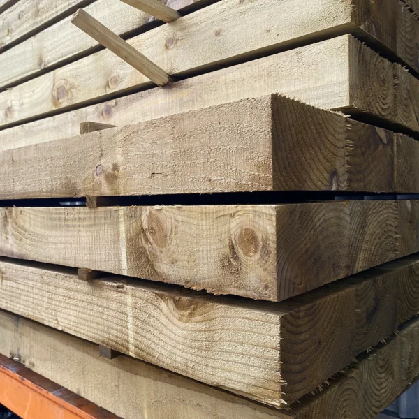 HG Spruce Green Treated Sleeper 125x250x2.4 CoC Certified Available - Image 1