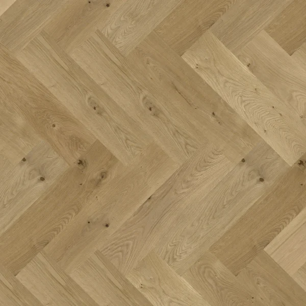 WoodLux Engineered Flooring Herringbone Natural Oak - Image 1