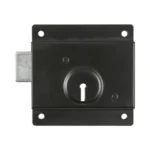 4" (100mm) Press Lock Black