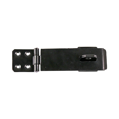 HS4BP_w1 4½" (115mm) Safety Hasp & Staple Black - Image 1