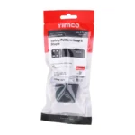 4½" (115mm) Safety Hasp & Staple Black - Image 2