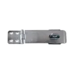 4½" (115mm) Safety Hasp & Staple Zinc