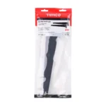 12" (300mm) Medium Tee Hinge Pair Black - Image 2