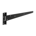16" (400mm) Medium Tee Hinge Pair Black