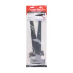 16" (400mm) Medium Tee Hinge Pair Black - Image 2