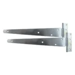 16" (400mm) Medium Tee Hinge Pair Zinc