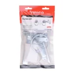 6" (150mm) Ring Gate Latch Plain Zinc - Image 2