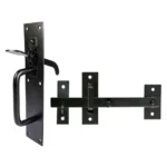 205 x 45mm Medium Suffolk Latch Black
