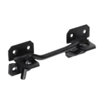 4" (100mm) Cabin Hook Wire Pattern Black