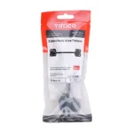 6" (150mm) Cabin Hook Wire Pattern Black - Image 2