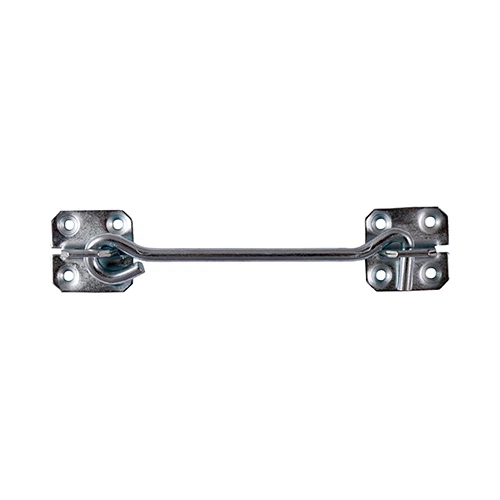 WCH6ZP_w1 6" (150mm) Cabin Hook Wire Pattern Zinc - Image 1