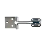 6" (150mm) Wire Pattern Hasp & Staple Zinc