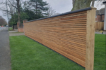 20mm X 45mm X 3.6m Finished Size - Scandinavian Redwood Tanatone (Brown) Treated Fence Slat (Pack of 20) - Image 3