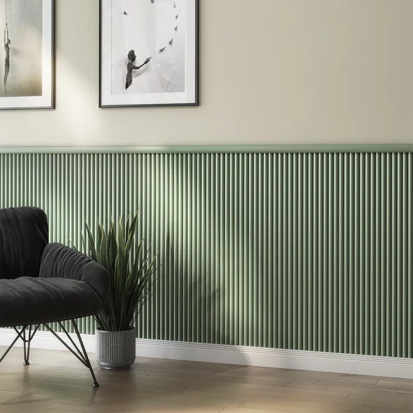 Flexi White Primed Half Round Panel 300 x 2.4m – 2 panels per pack – M ...